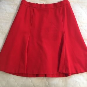 Jcrew Red Skirt!